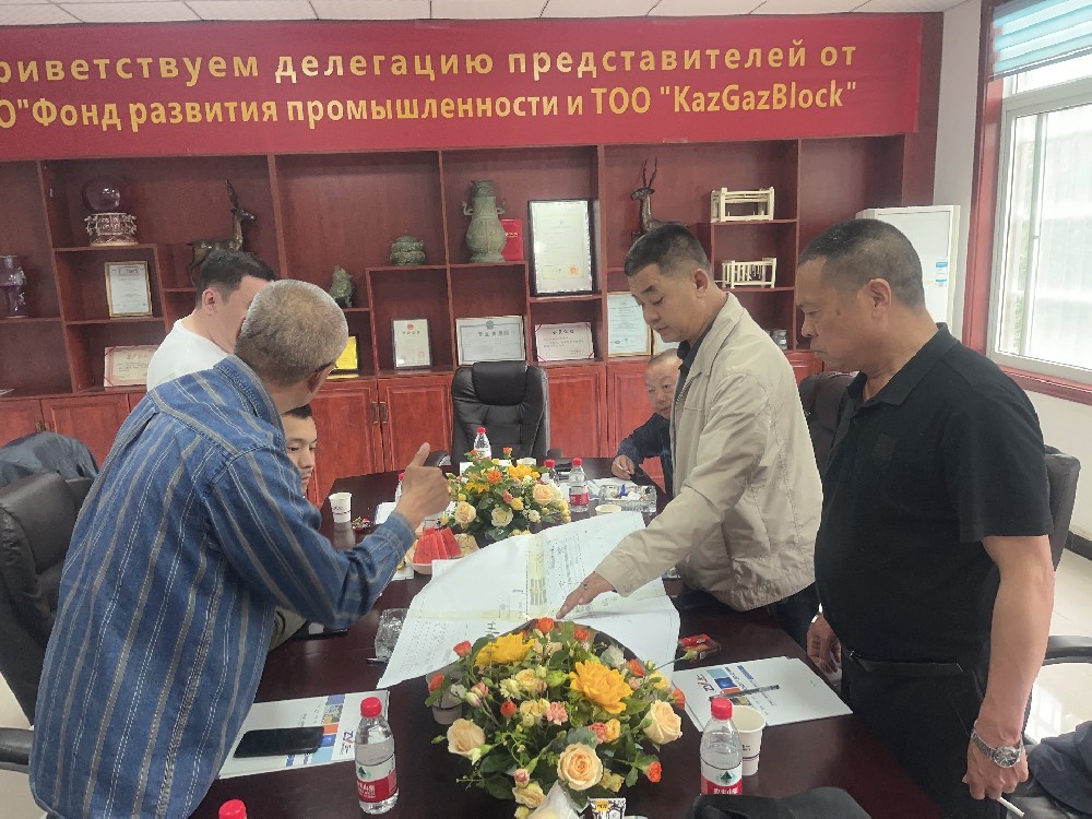 Kazakhstan customer visit